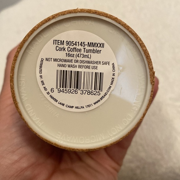 🆕GIFT CRAFT: Happy Pumpkin Spice Season Cork Coffee Tumbler 16 oz - Picture 4 of 5